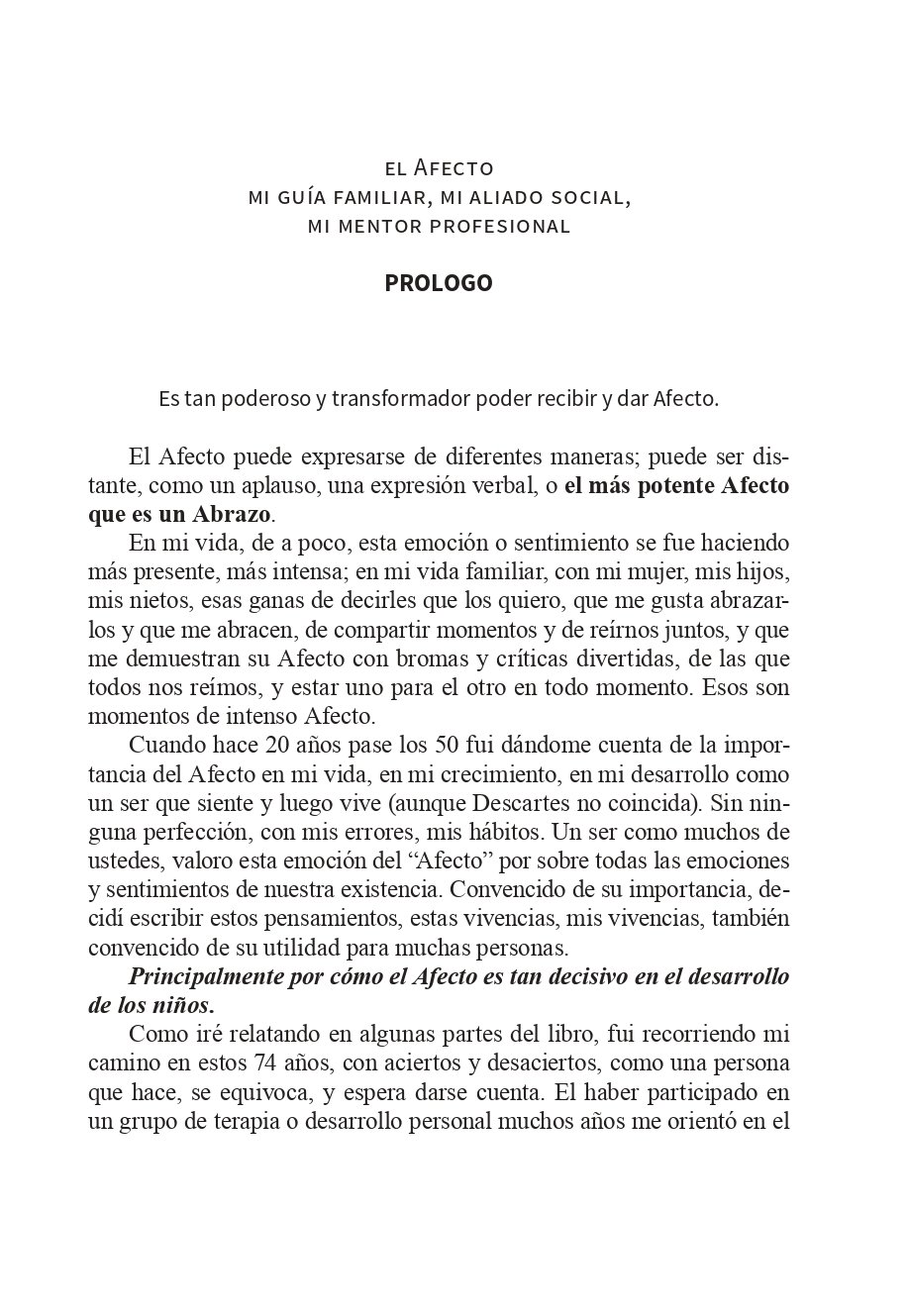 El Afecto y el Abrazo AUDIOLIBRO AR$ - Imagen 3